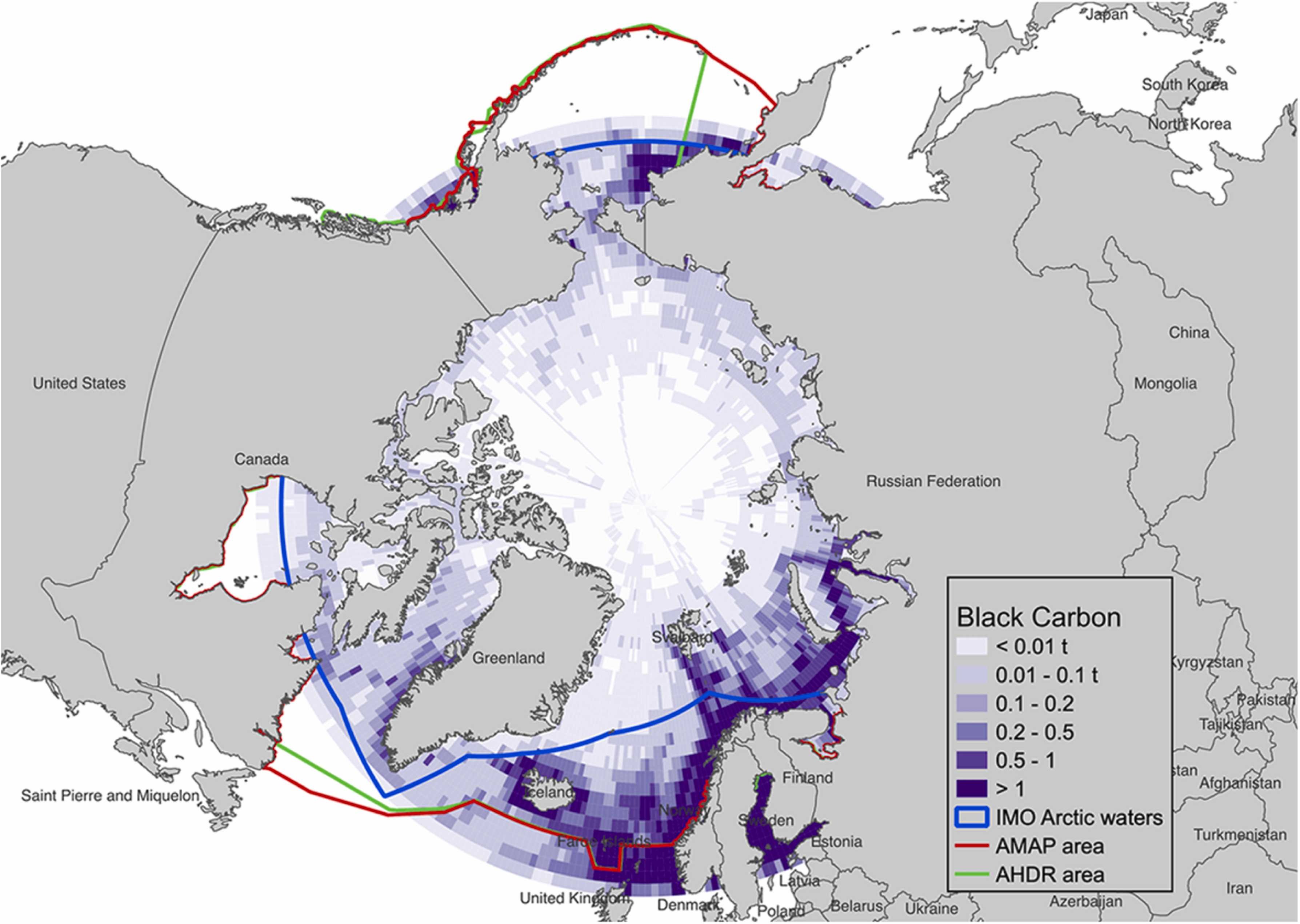 BC Emissions in the Arctic. From Dalakis, D., et al. 2023. [9]