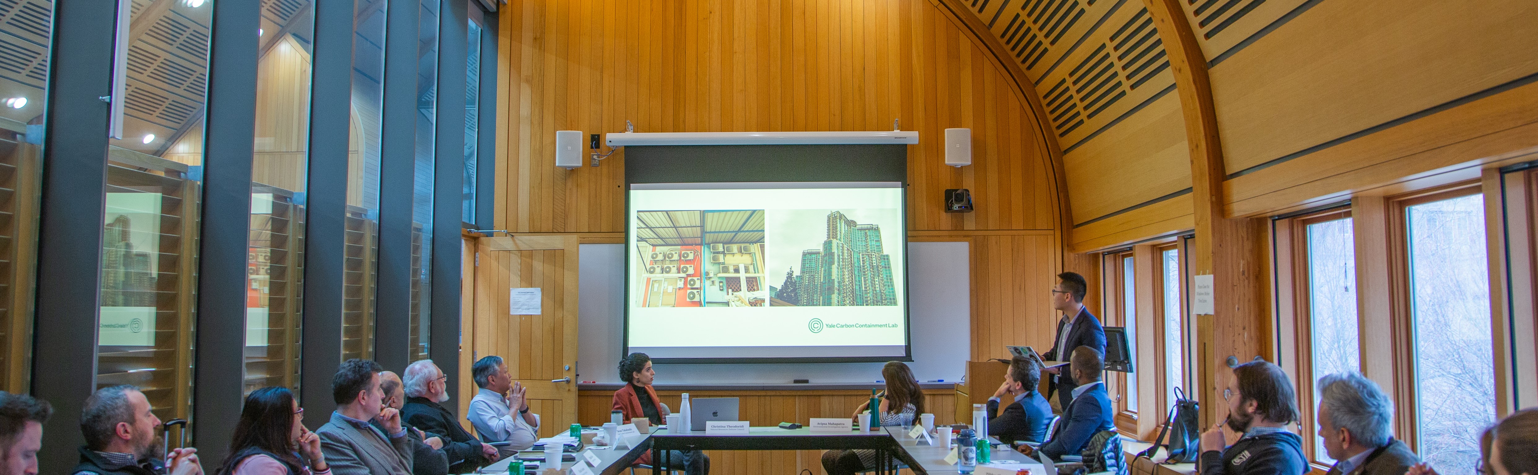 Tilden Chao presenting on CC Lab work in Indonesia